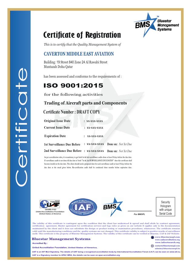 Caverton Middle East Aviation Qatar